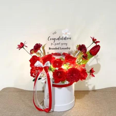 Bloom Box Akrilik Ucapan Grand Opening Salatiga